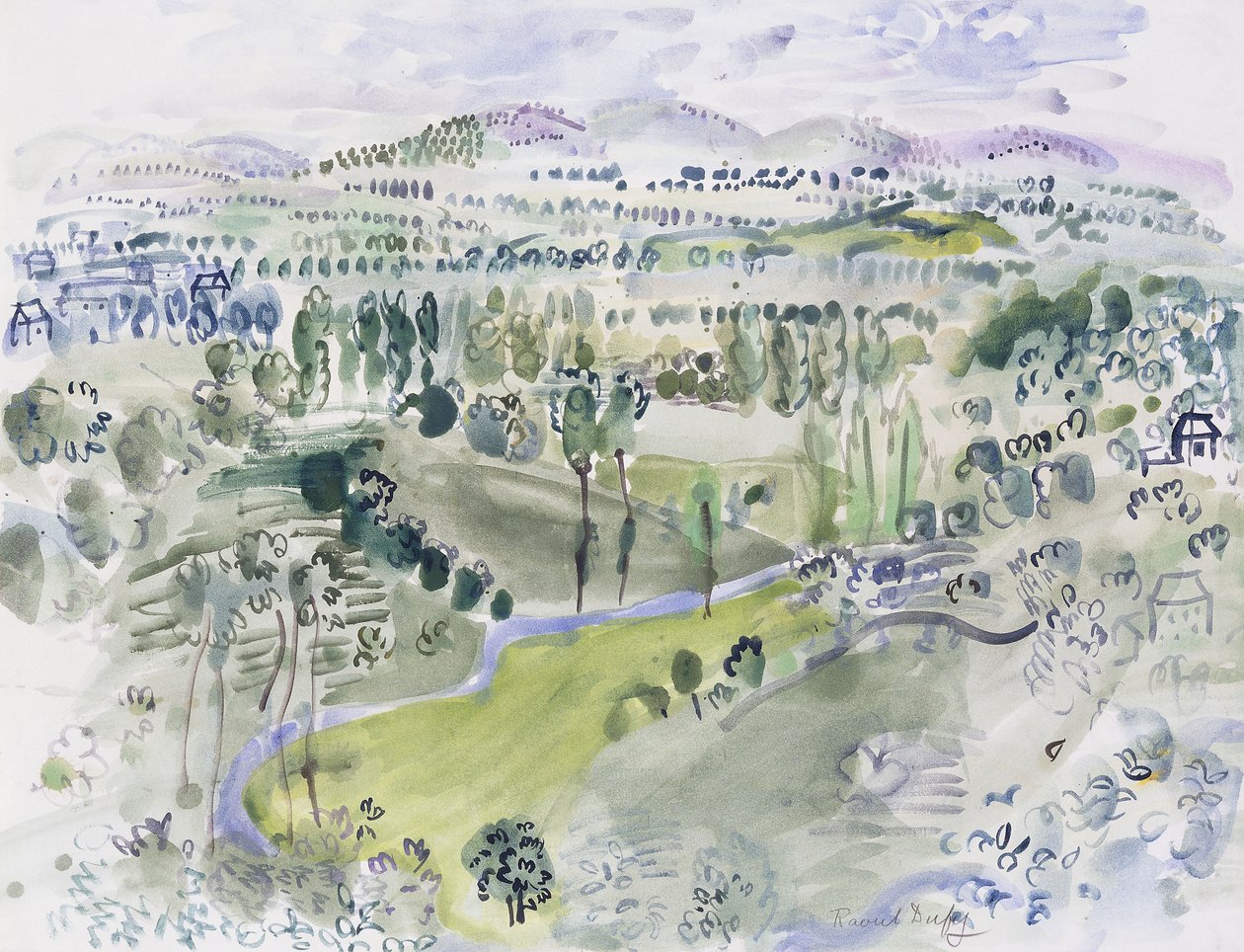 Landschaft von d