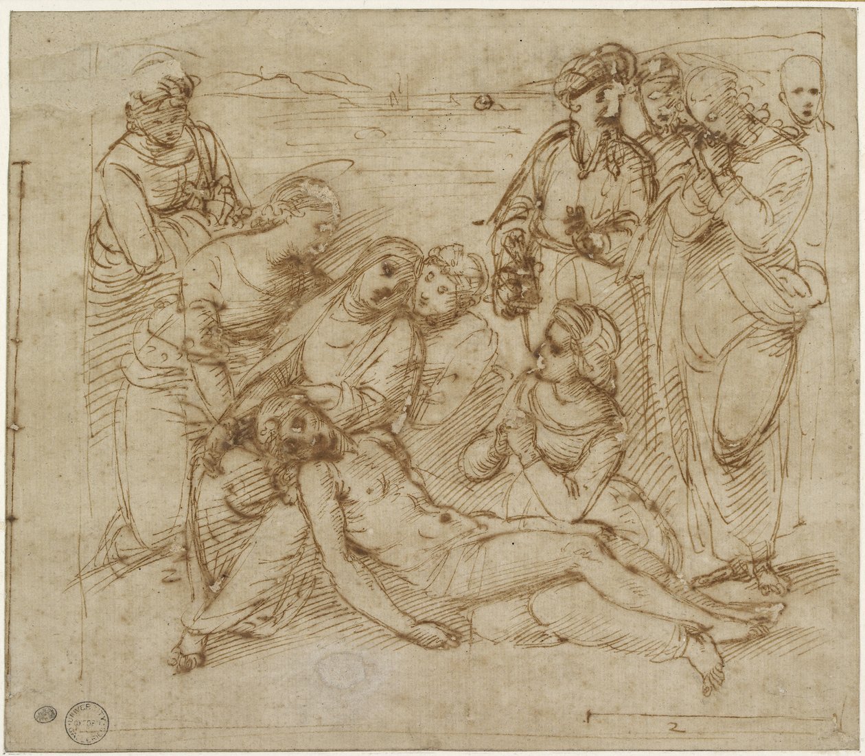 Die Beweinung von Raffaello Sanzio Raphael