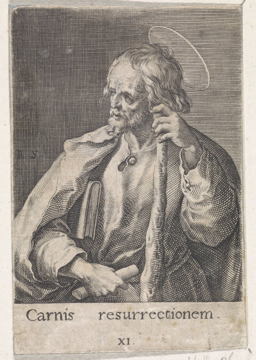Apostel Jakobus der Jüngere von Raphaël Sadeler (I)