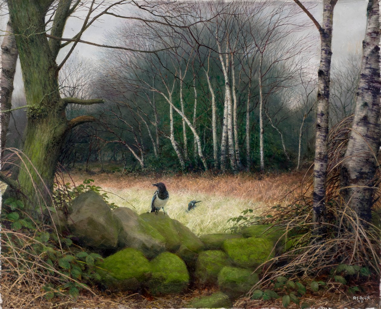 Ein Morgen am Ende des Winters, 2002 von Raymond Booth