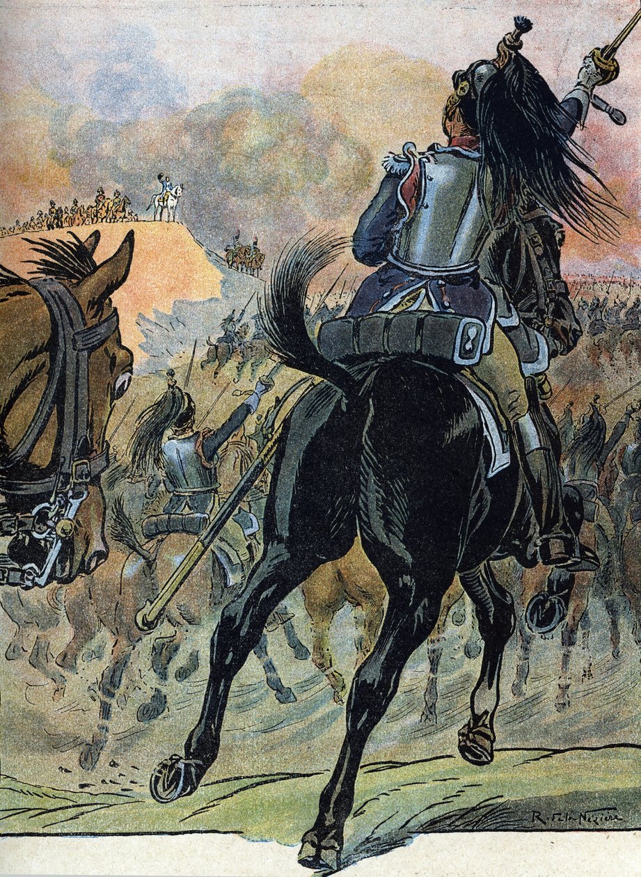 Krieg der Fünften Koalition: Die Schlacht von Wagram (5.-6. Juli 1809) von Raymond de la Neziere