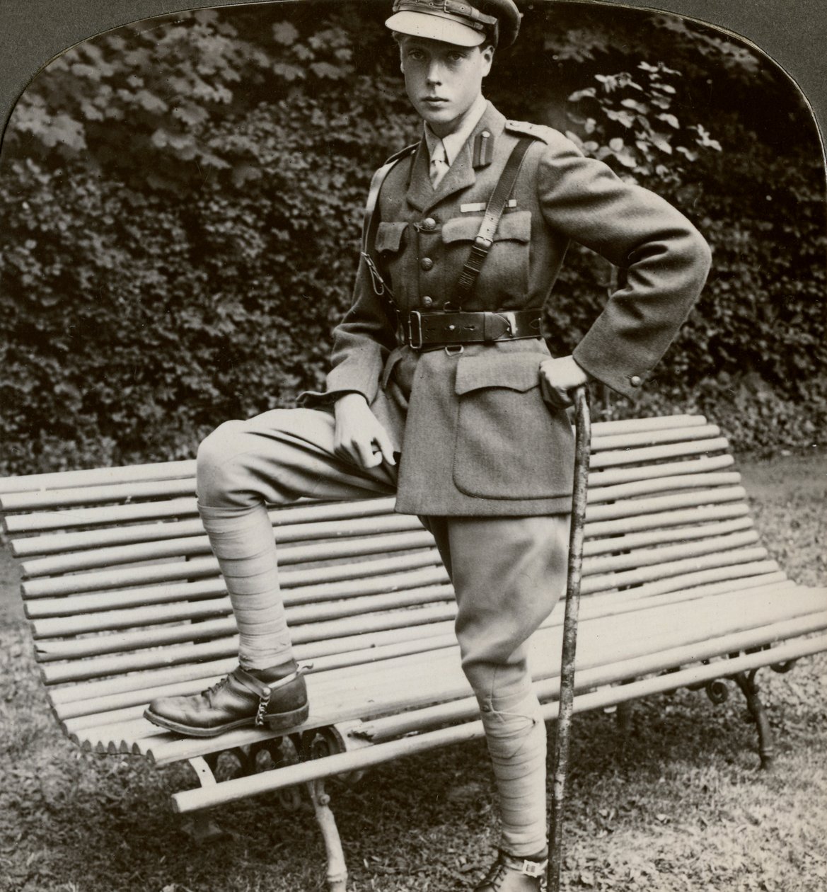 Der Prinz von Wales in Militäruniform, Frankreich, Erster Weltkrieg, 1914-1918 von Realistic Travels Publishers