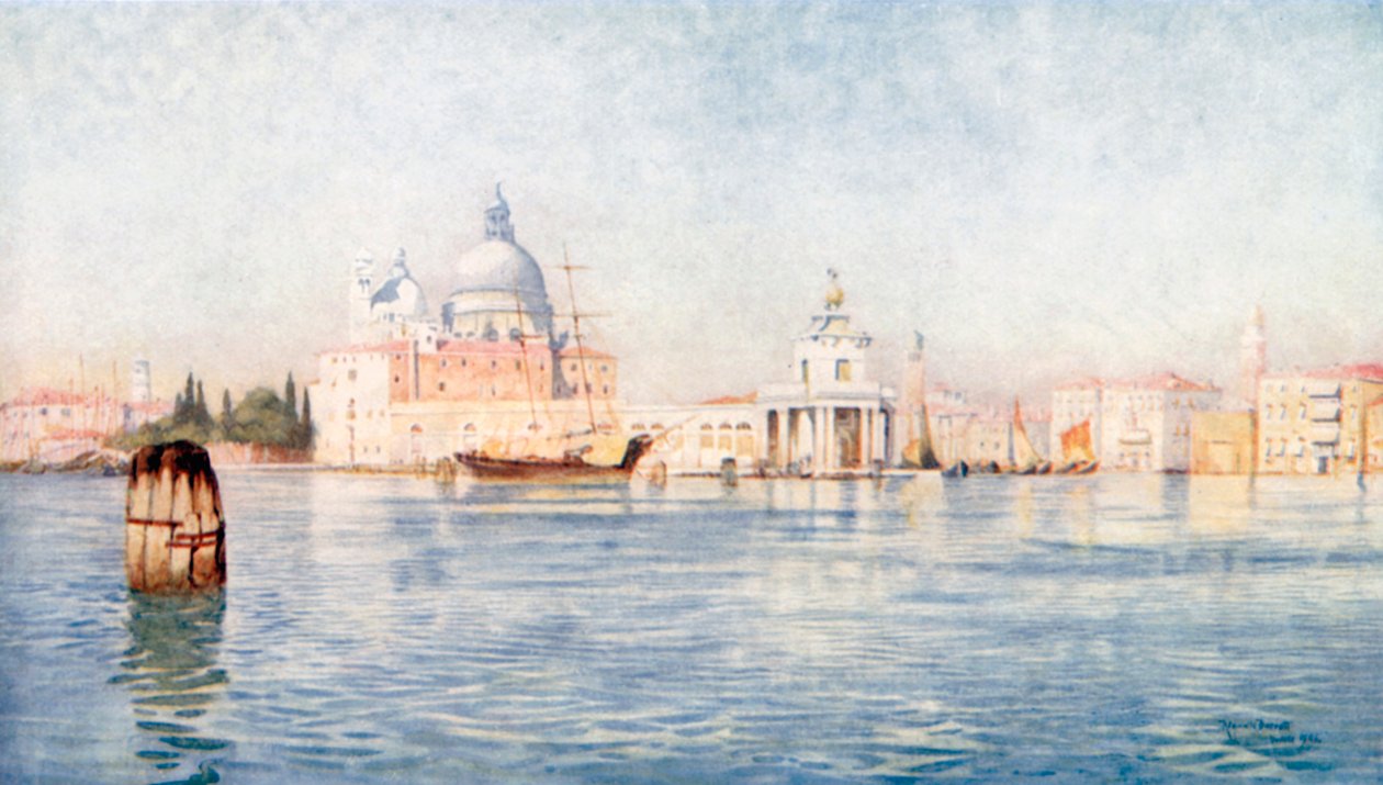 Eingang des Canal Grande von Reginald Barratt