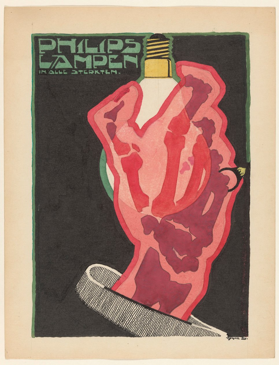 Philips Lampen in allen Stärken von Reijer Stolk (signed by artist)
