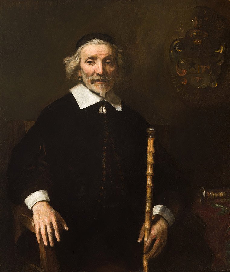 Porträt des Deichgrafen Dirck van Os von Rembrandt van Rijn