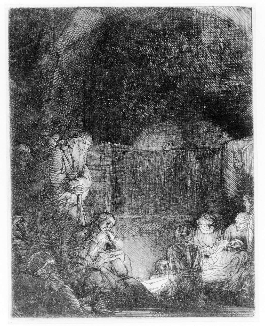 Die Grablegung, ca. 1654 von Rembrandt van Rijn