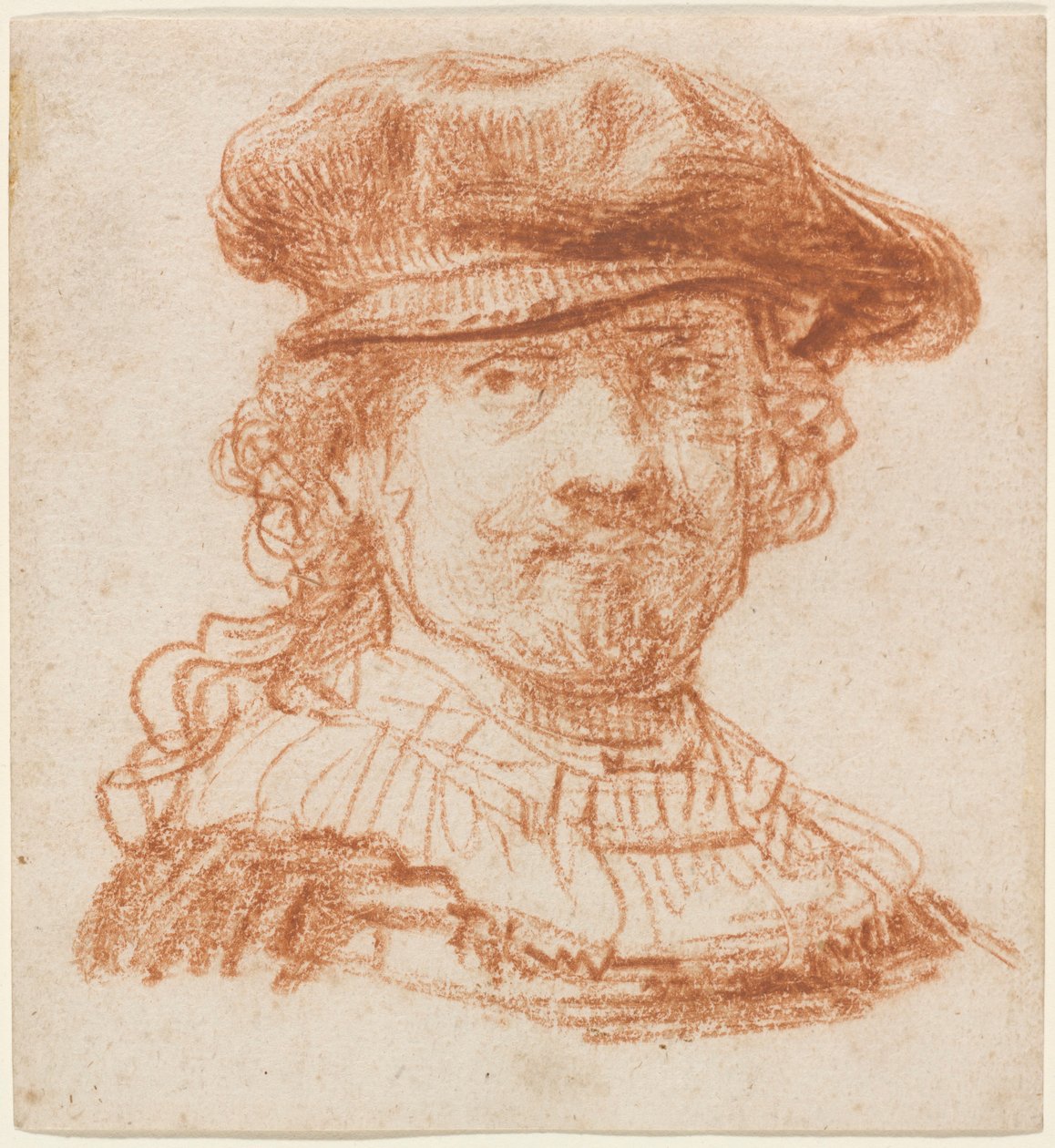 Selbstporträt, ca. 1637 von Rembrandt van Rijn
