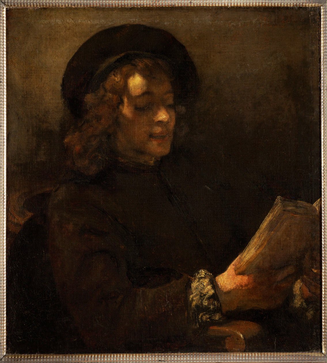 Titus van Rijn, der Sohn des Malers, beim Lesen