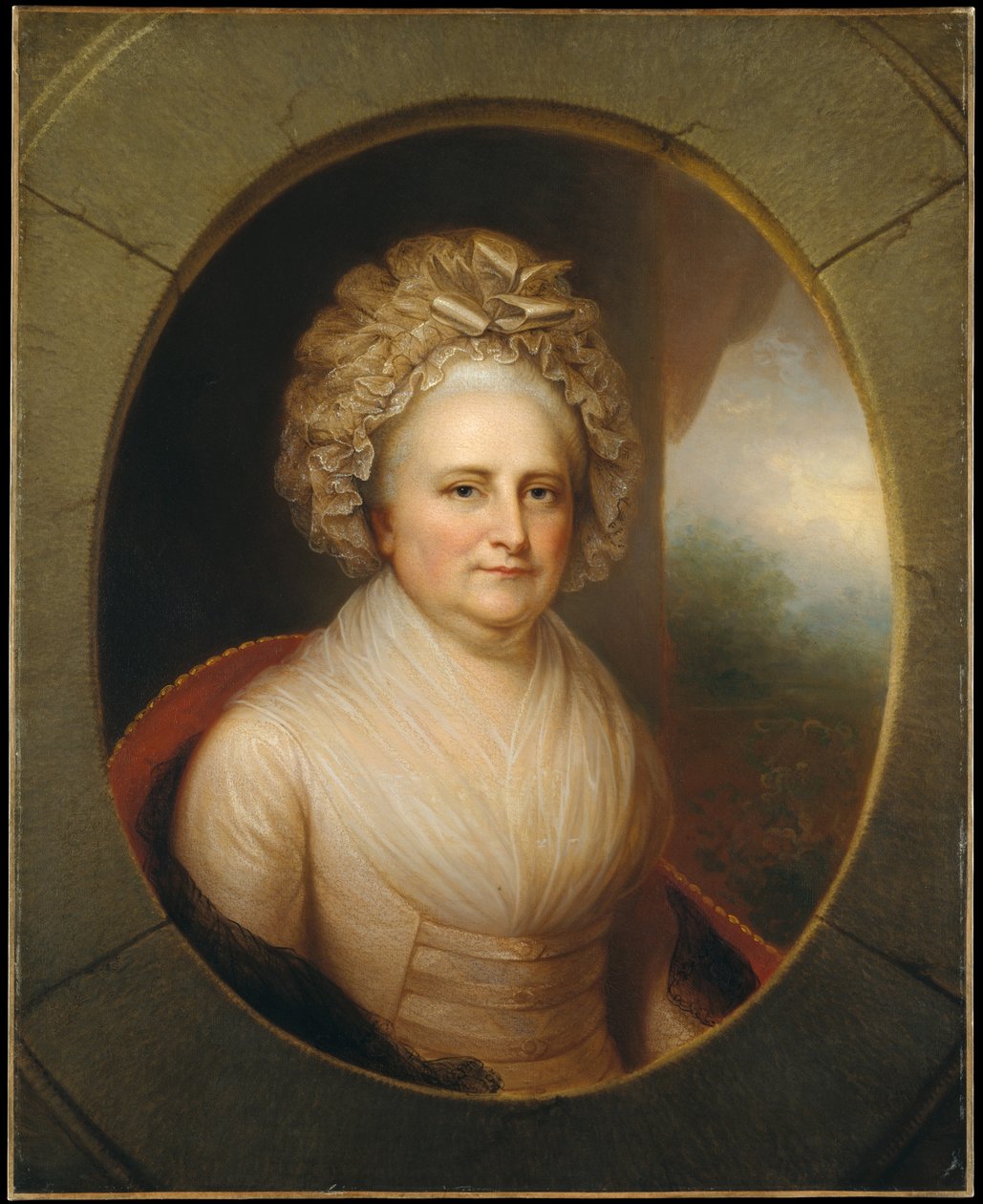 Martha Washington von Rembrandt Peale