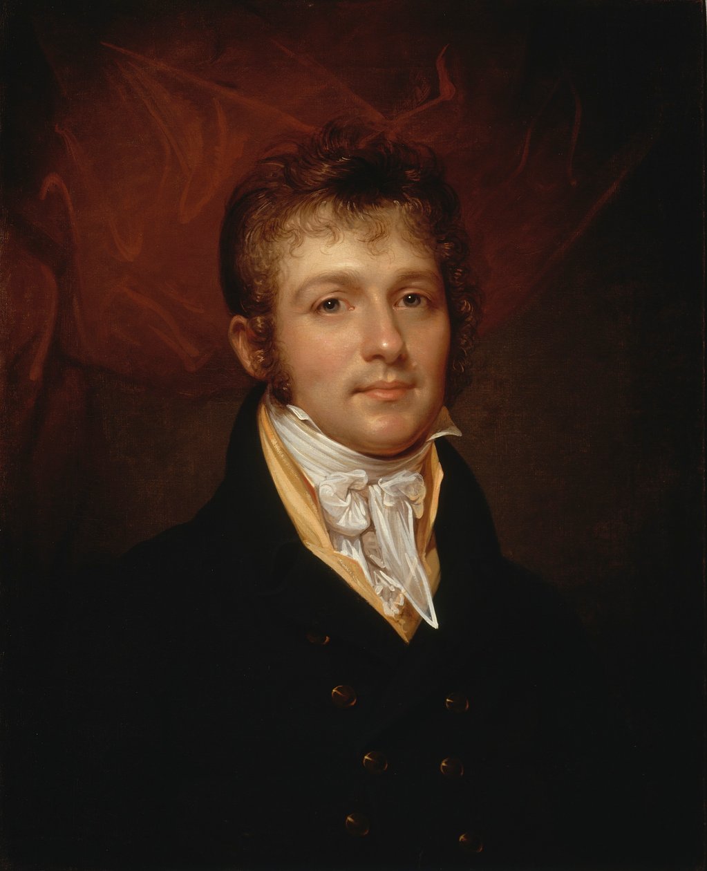 Porträt von Edward Shippen Burd aus Philadelphia von Rembrandt Peale