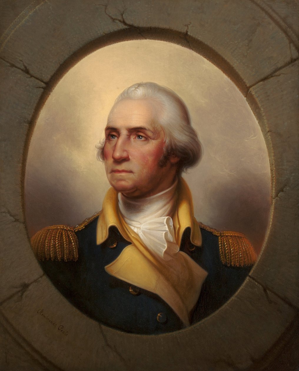 Porträt von George Washington von Rembrandt Peale