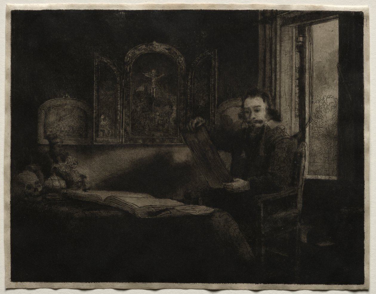 Abraham Francen, Apotheker von Rembrandt van Rijn