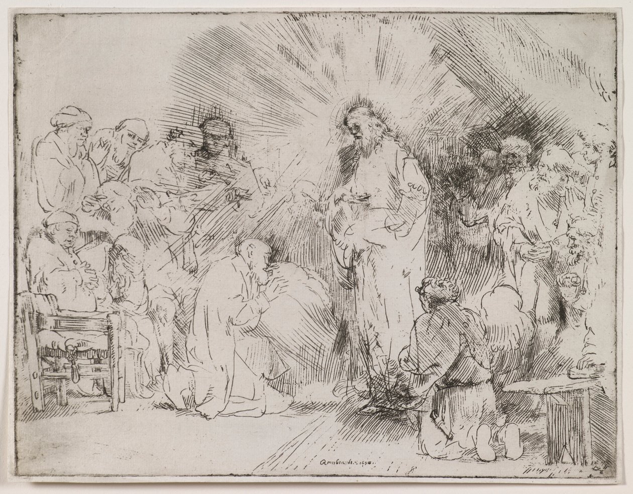Christus erscheint den Aposteln von Rembrandt van Rijn