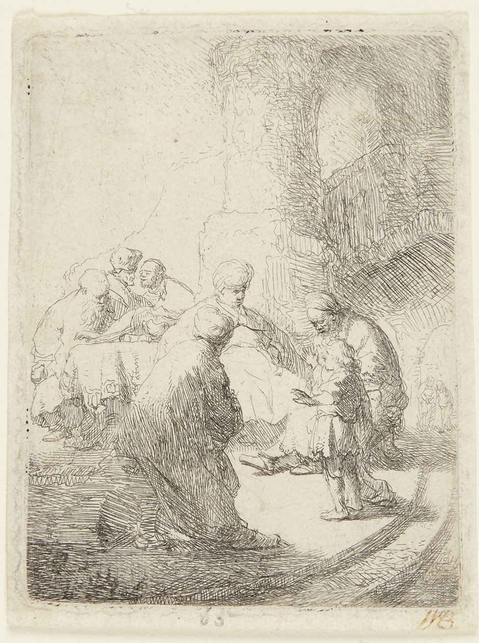 Christus im Gespräch mit den Gelehrten von Rembrandt van Rijn