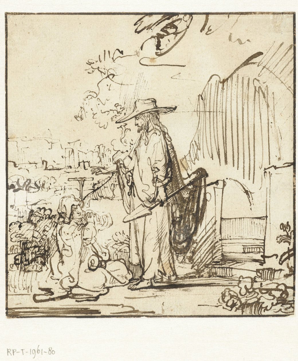 Christus erscheint Maria Magdalena (Noli me tangere) von Rembrandt van Rijn