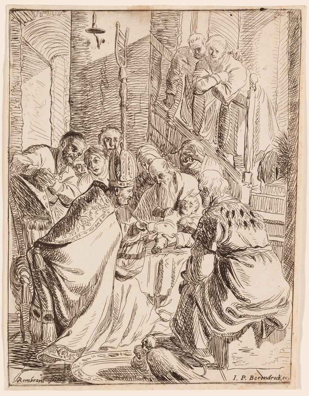 Beschneidung Christi von Rembrandt van Rijn