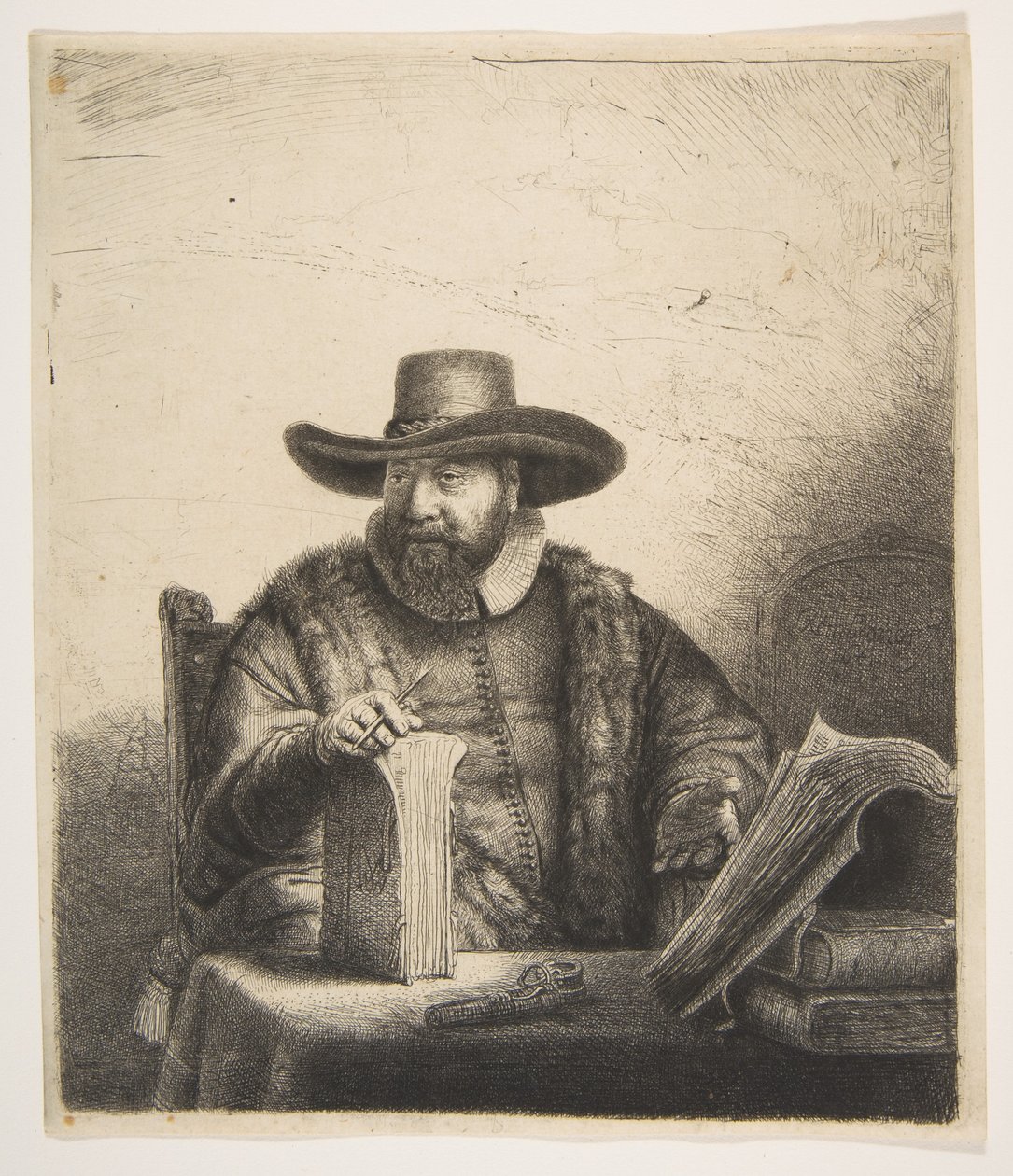 Cornelis Claesz Anslo, Prediger von Rembrandt van Rijn