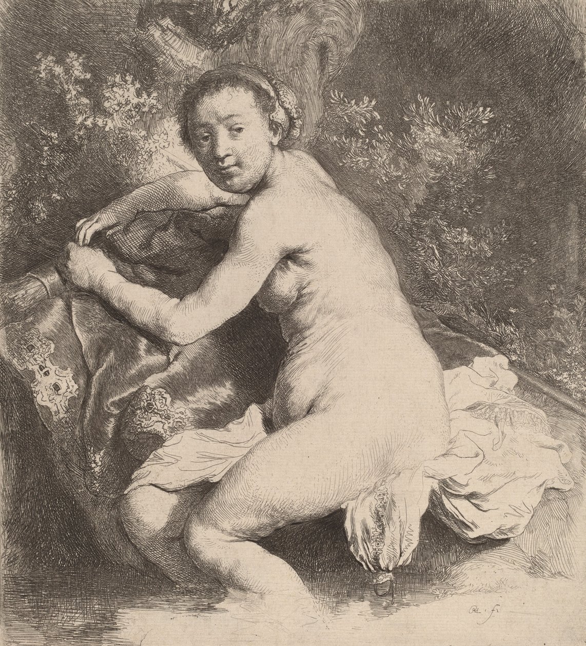 Diana im Bad, ca. 1631 von Rembrandt van Rijn