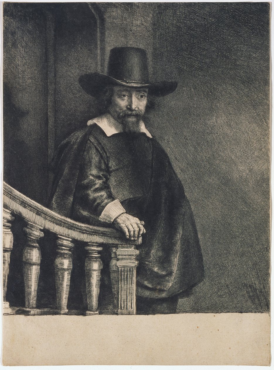Ephraim Bueno (Bonus), Arzt von Rembrandt van Rijn