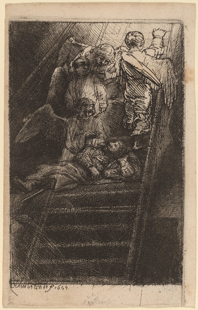 Jakobsleiter von Rembrandt van Rijn