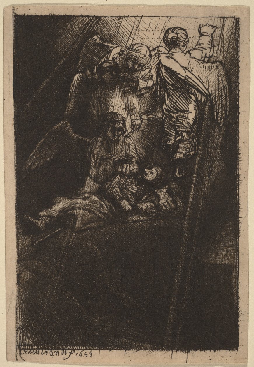 Jakobsleiter von Rembrandt van Rijn