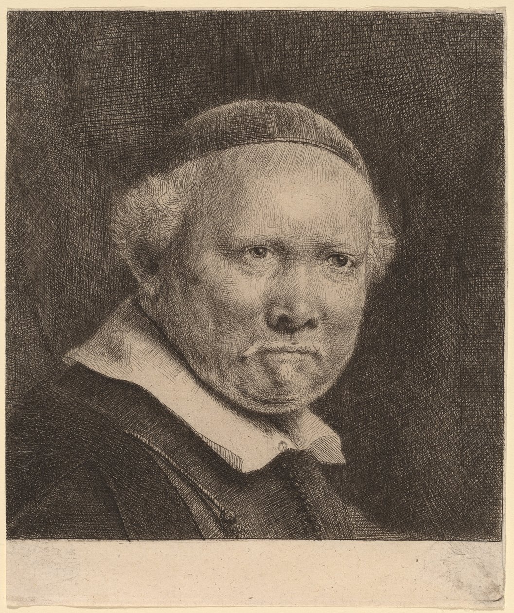 Lieven Willemsz van Coppenol: die größere Platte von Rembrandt van Rijn