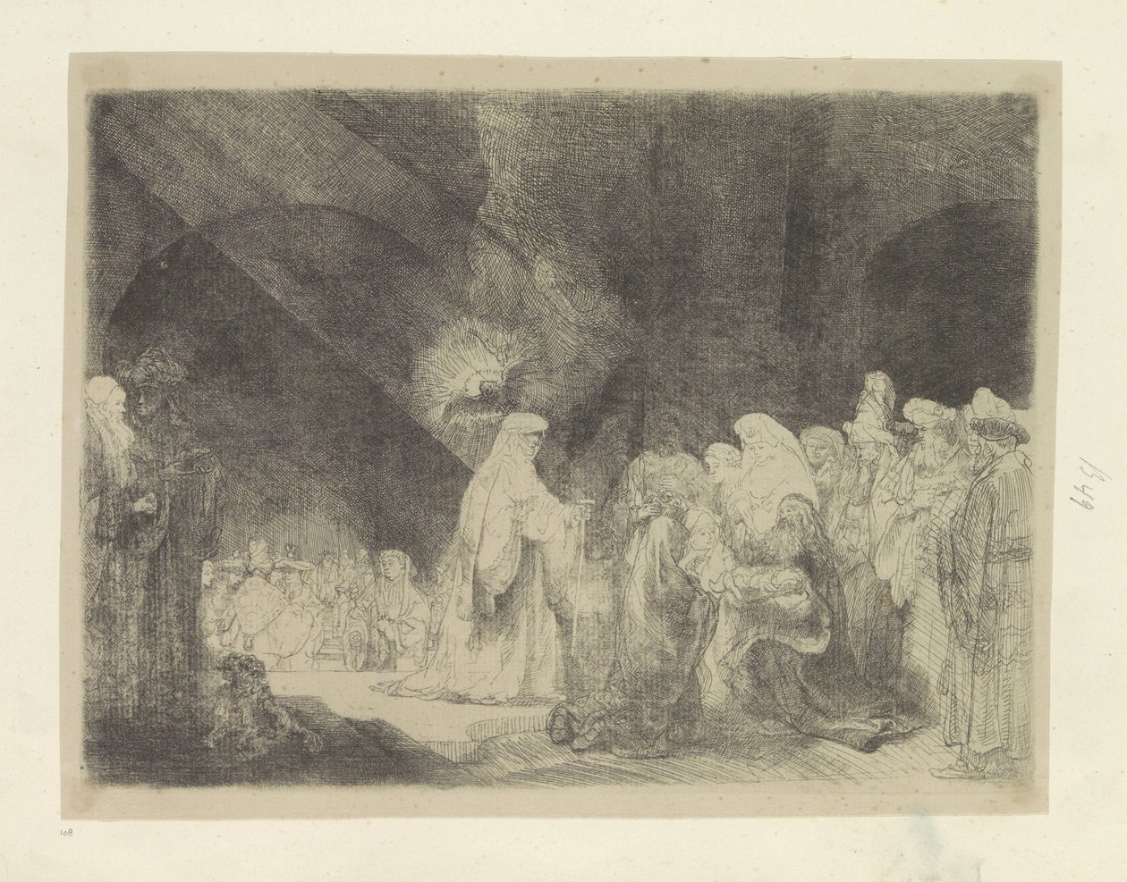 Loblied des Simeon von Rembrandt van Rijn
