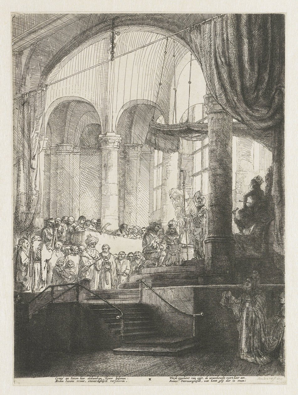 Medea: oder die Hochzeit von Jason und Kreusa von Rembrandt van Rijn