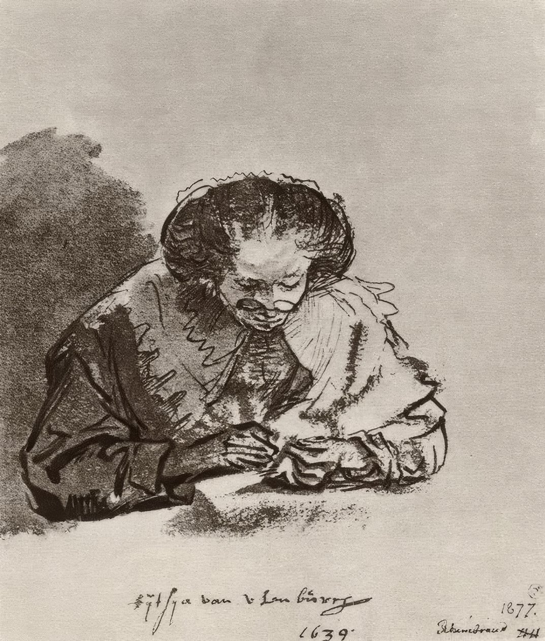 Porträt der Titia van Uylenburgh von Rembrandt van Rijn