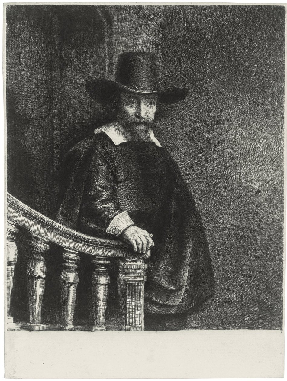Porträt des Arztes und Schriftstellers Dr. Ephraim Bueno von Rembrandt van Rijn