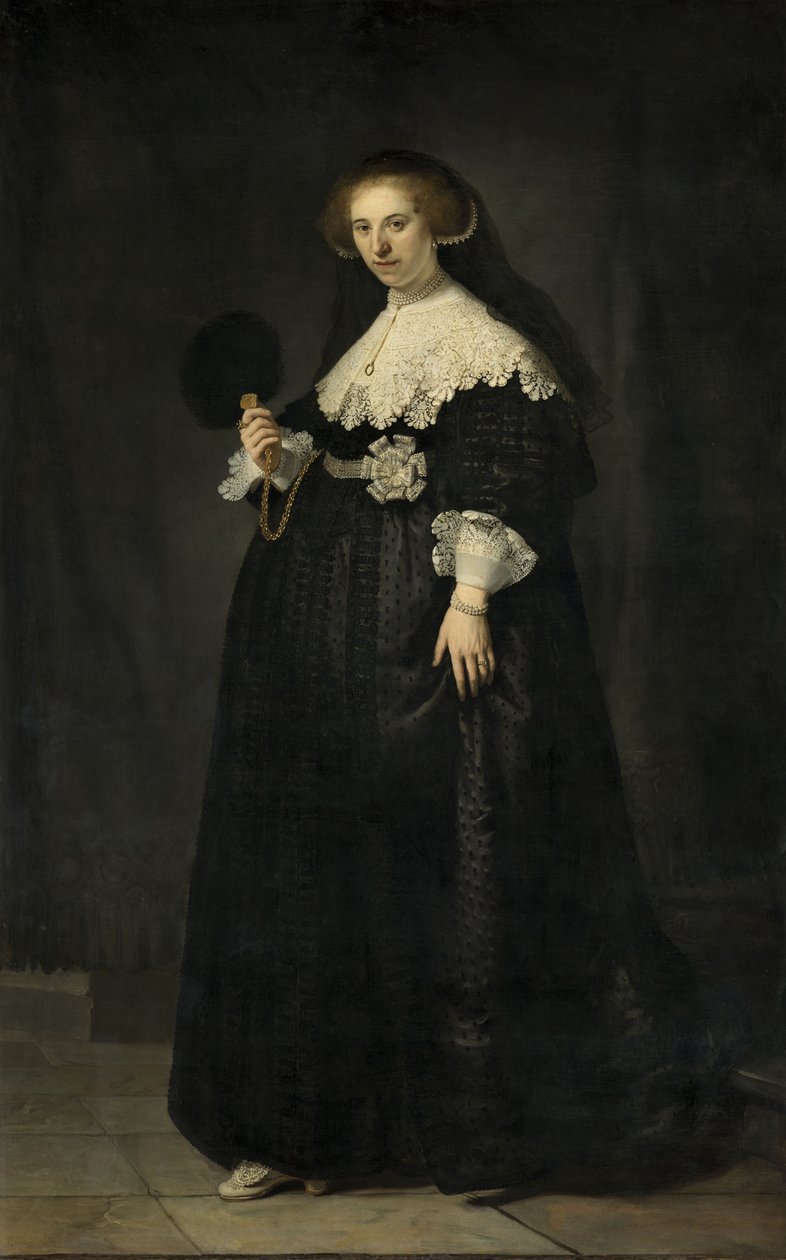Porträt von Oopjen Coppit von Rembrandt van Rijn