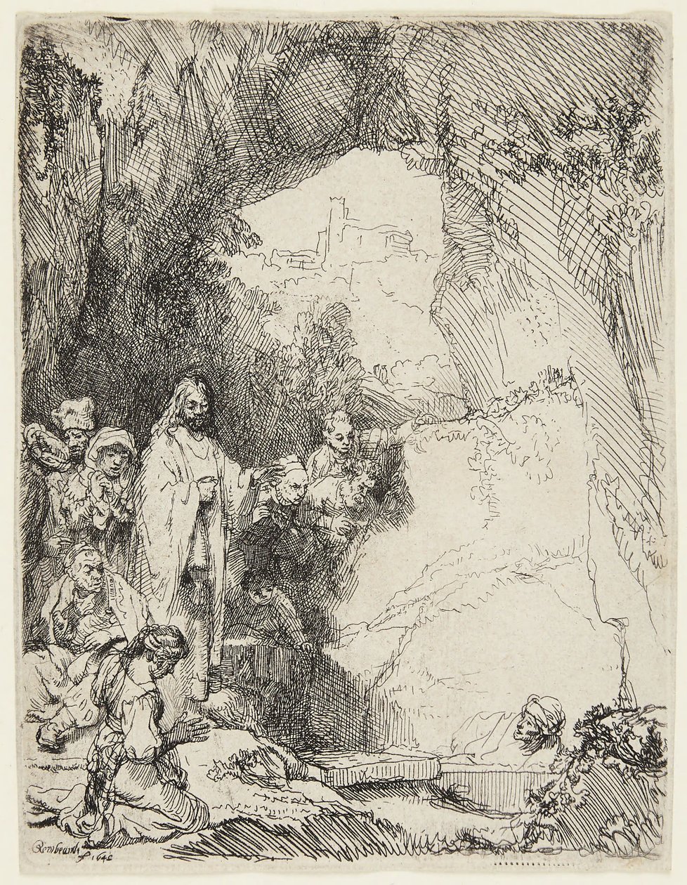 Auferweckung des Lazarus von Rembrandt van Rijn