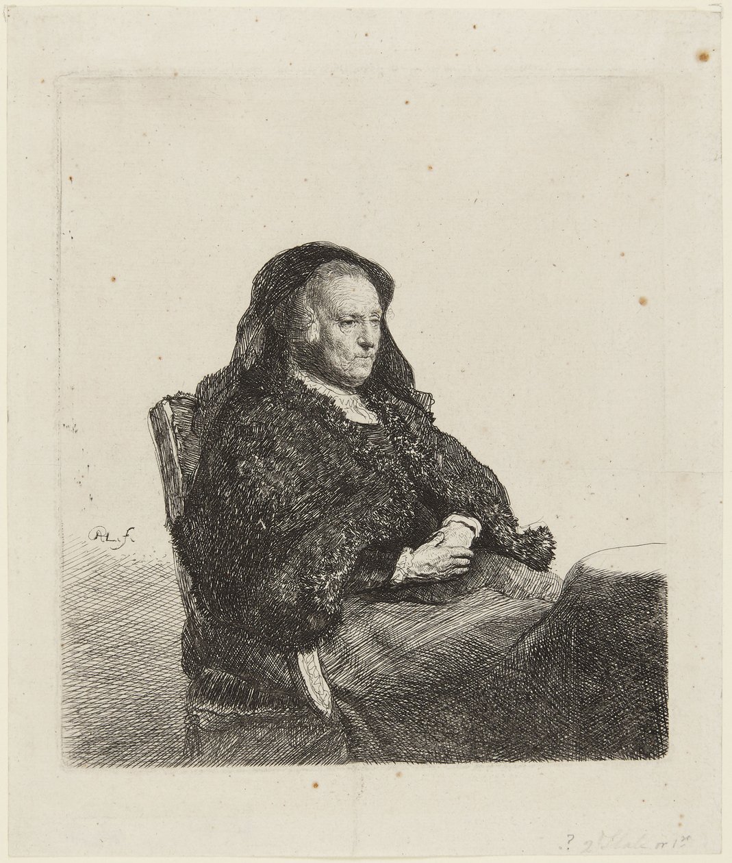 Rembrandts Mutter von Rembrandt van Rijn