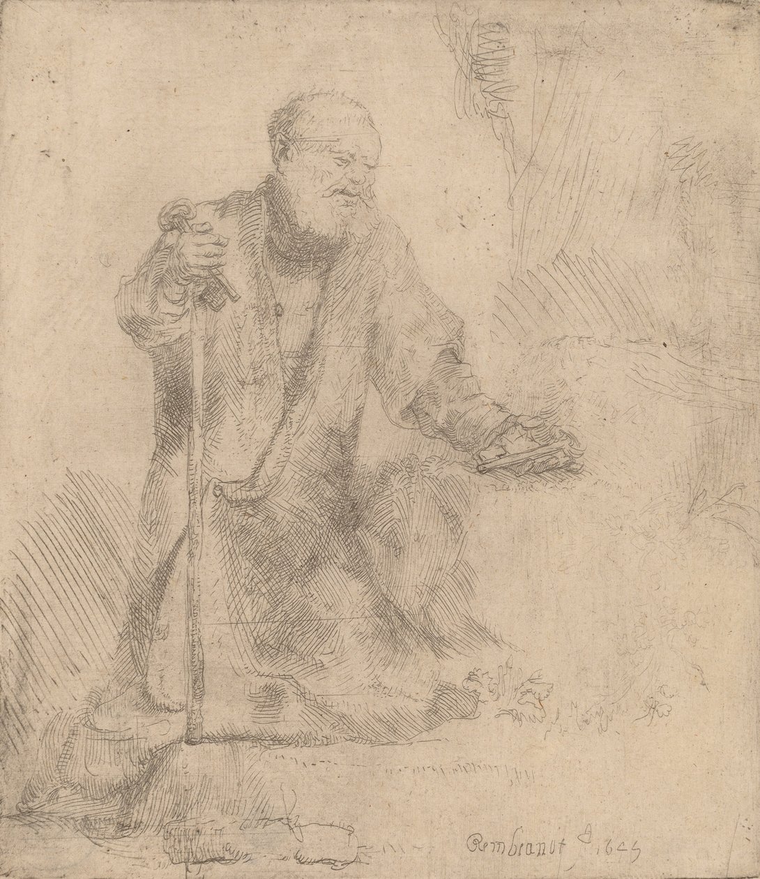 Der heilige Petrus in Reue von Rembrandt van Rijn