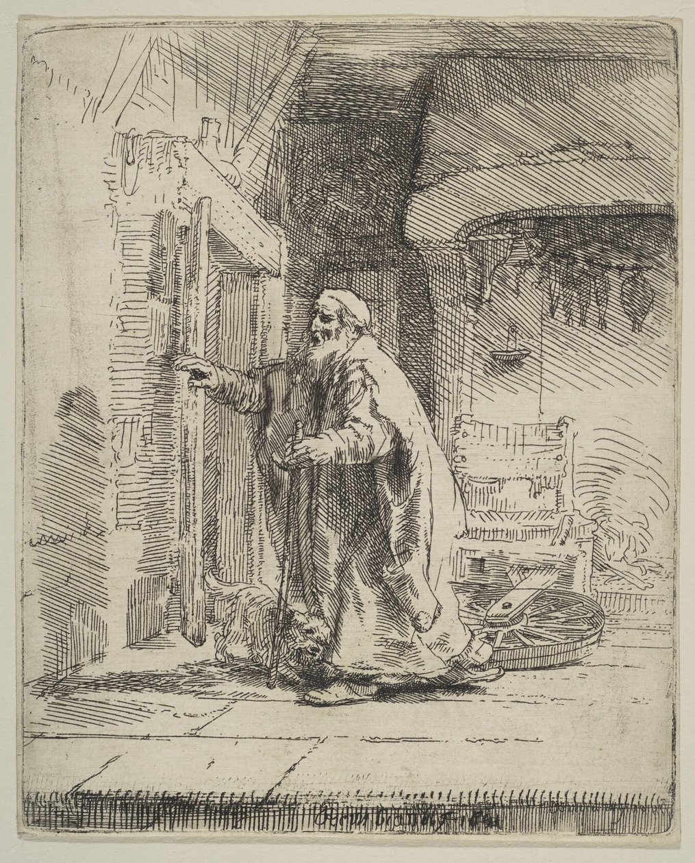 Die Blindheit des Tobit von Rembrandt van Rijn