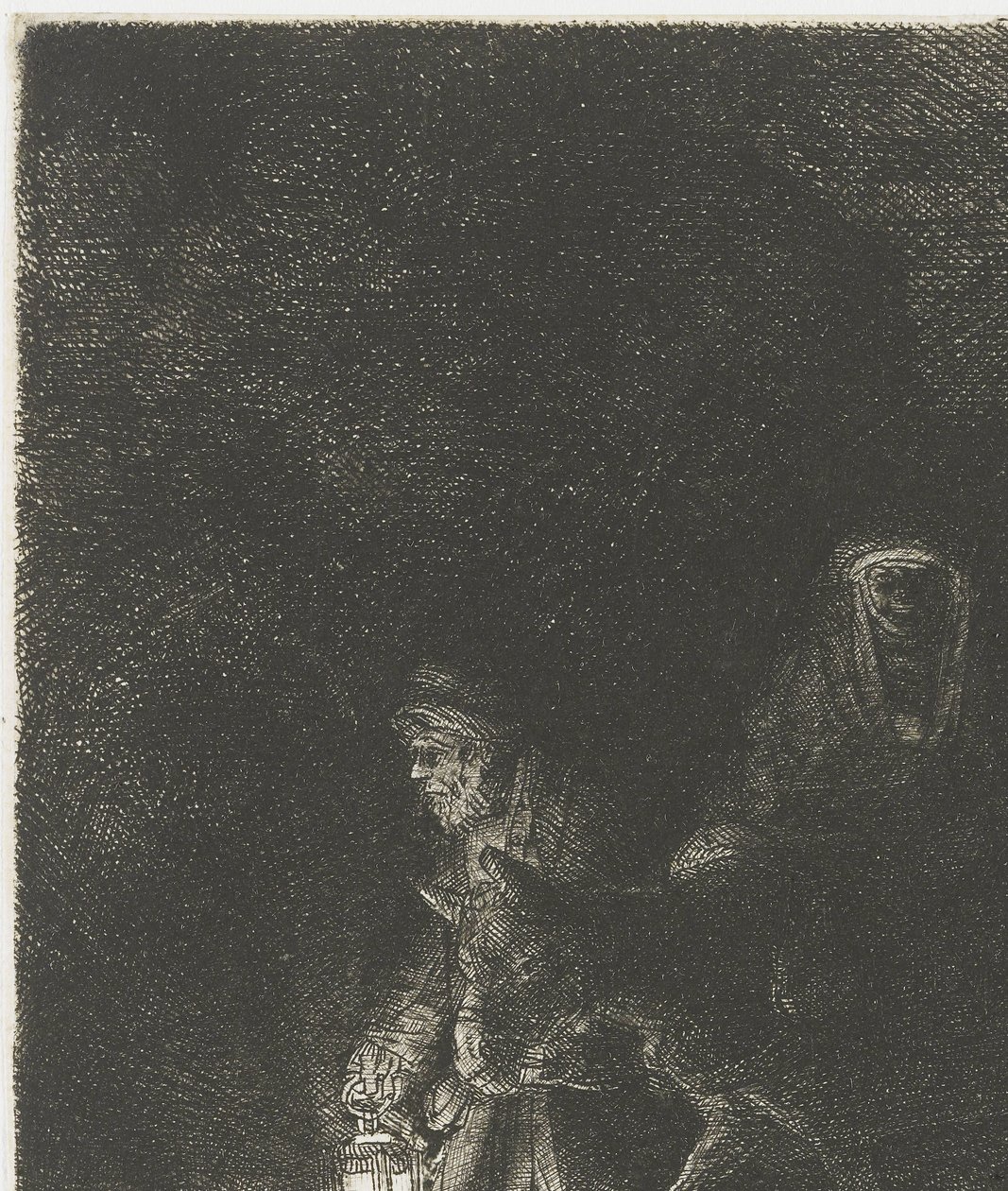Die Flucht nach Ägypten von Rembrandt van Rijn