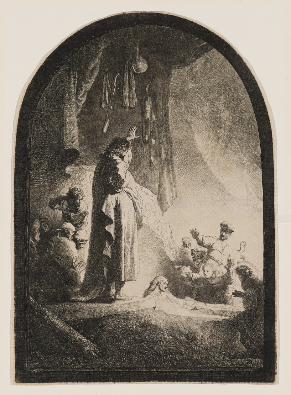 Die Auferweckung des Lazarus von Rembrandt van Rijn