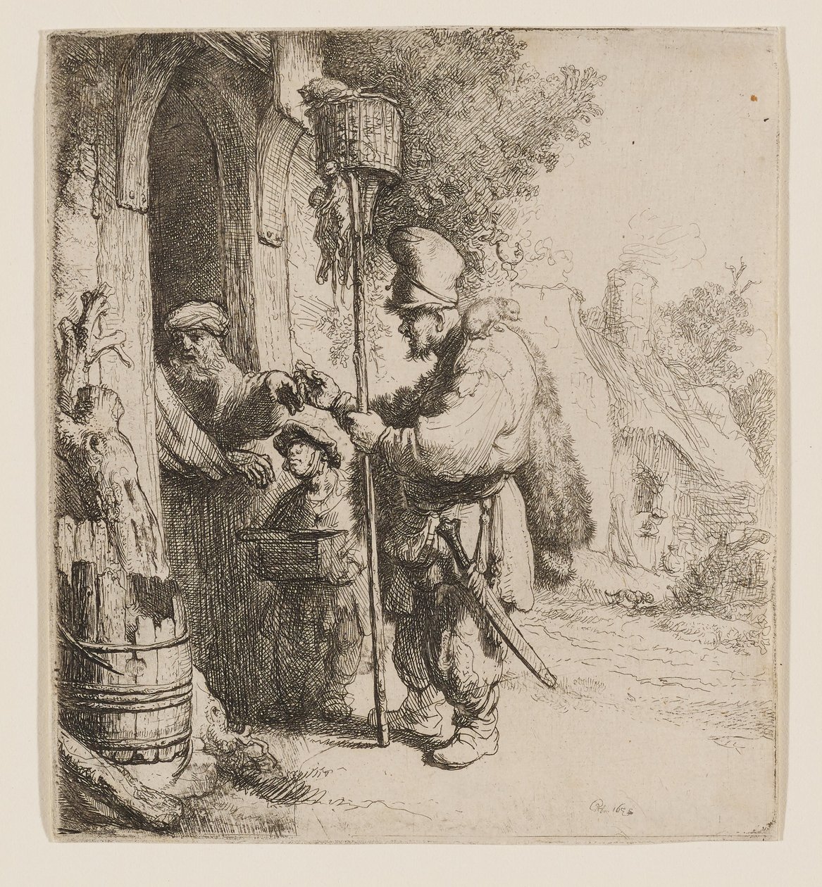 Der Rattengiftverkäufer von Rembrandt van Rijn