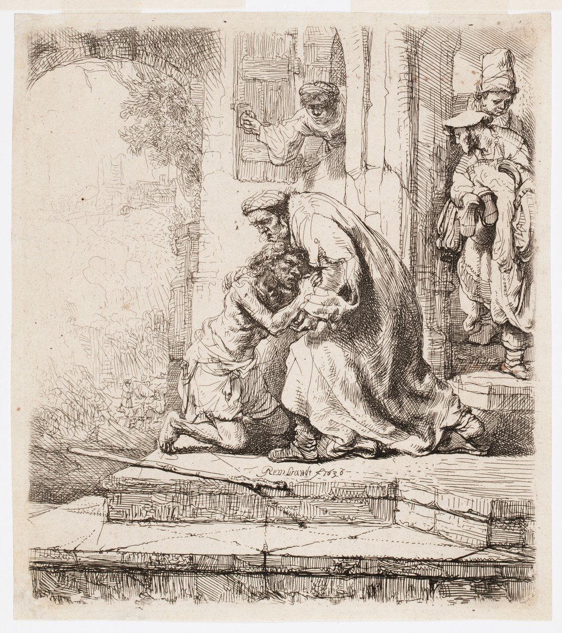 Die Rückkehr des verlorenen Sohnes von Rembrandt van Rijn