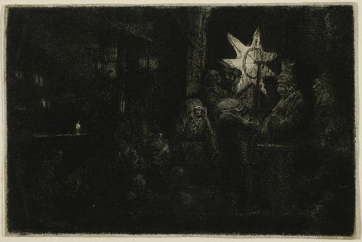 Der Stern der Könige: Ein Nachtstück von Rembrandt van Rijn