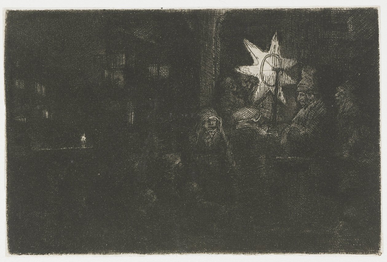 Der Stern der Könige: ein Nachtstück von Rembrandt van Rijn