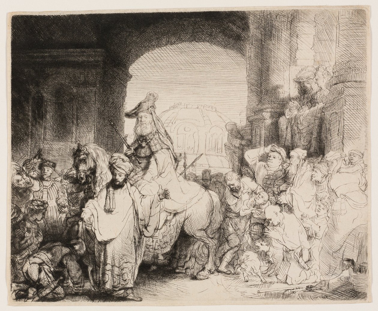 Der Triumph von Mordechai von Rembrandt van Rijn