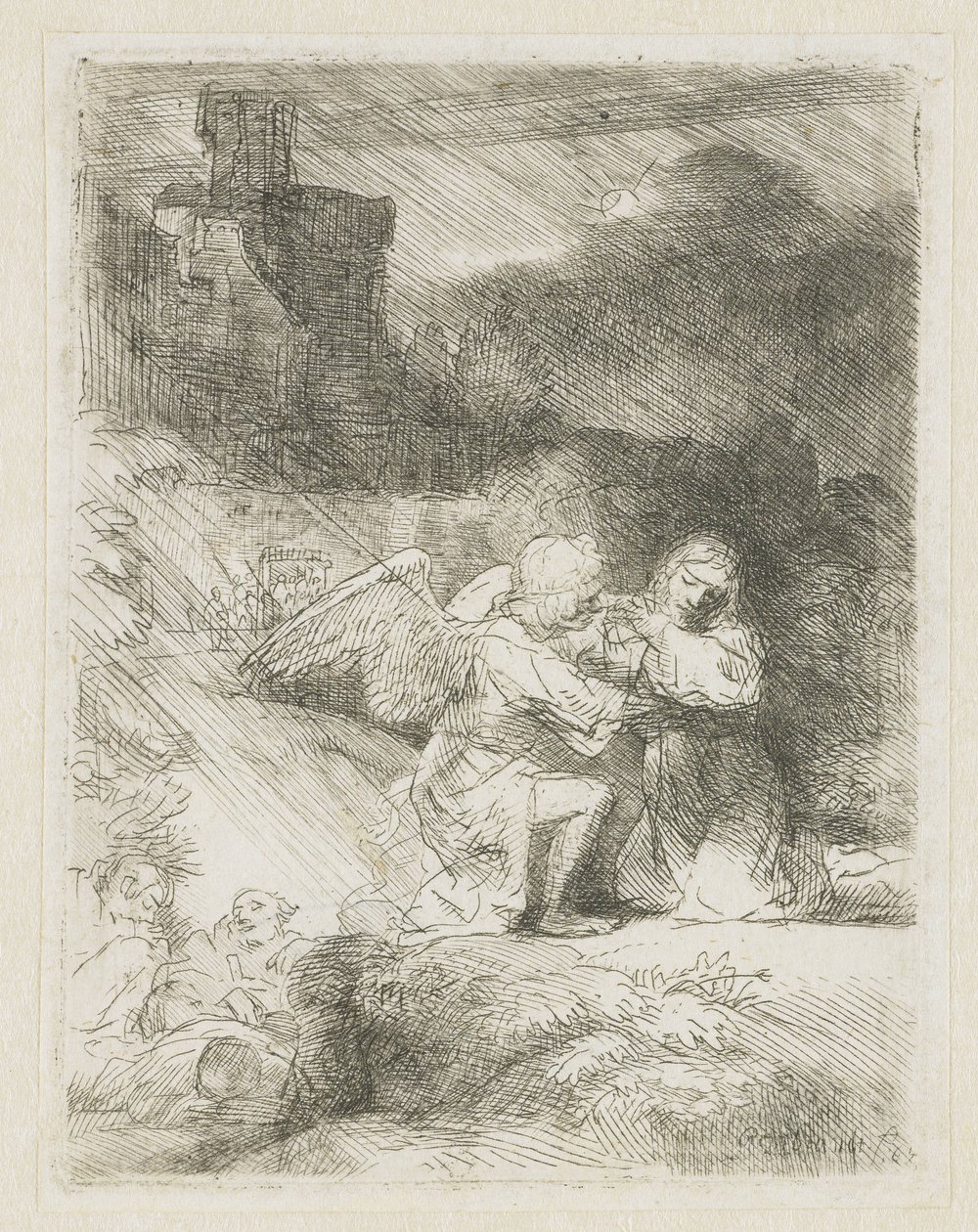 Die Agonie im Garten von Rembrandt van Rijn