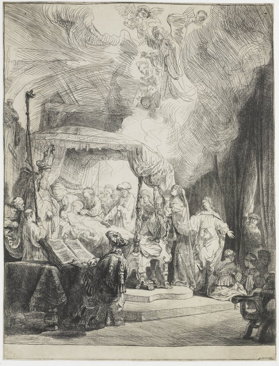 Der Tod der Jungfrau von Rembrandt van Rijn