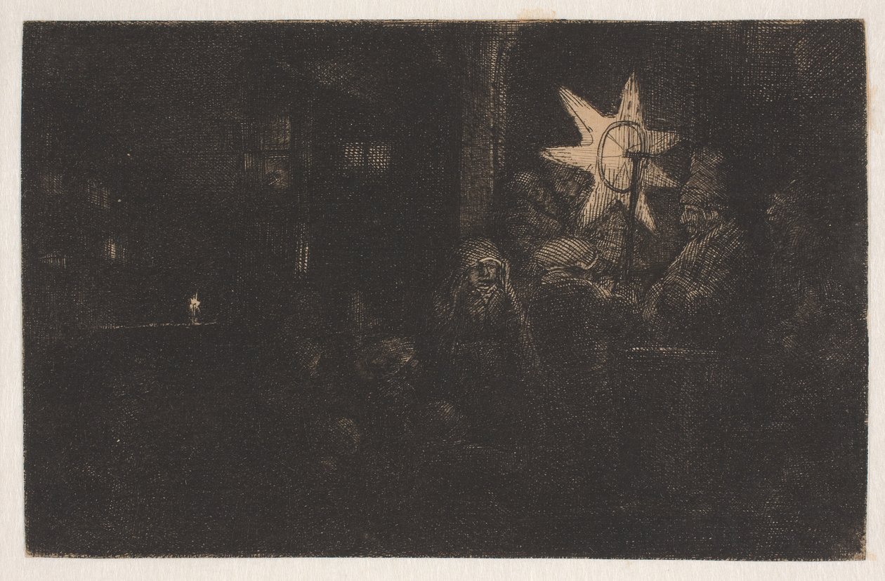 Der Stern der Könige: ein Nachtstück von Rembrandt van Rijn