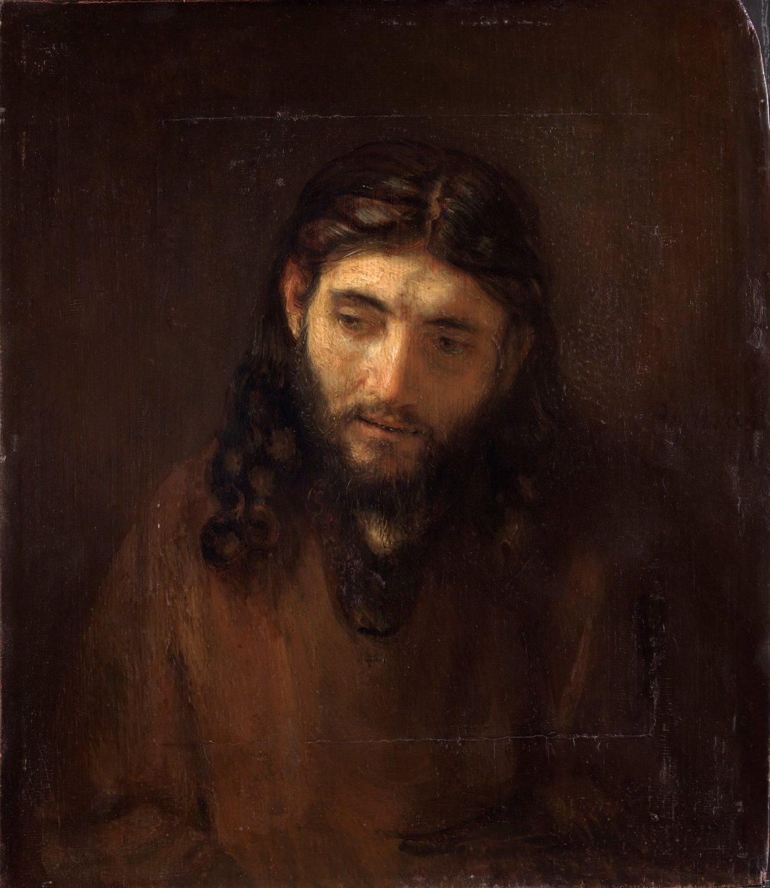 Kopf von Christus von Rembrandt van Rijn
