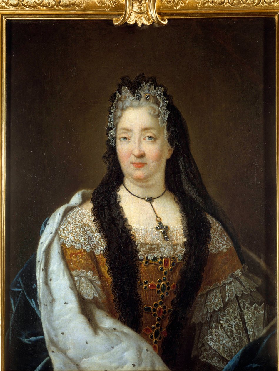 Porträt von Anne Marie de La Tremoille, Prinzessin der Ursins (1642-1722) von René Antoine Houasse