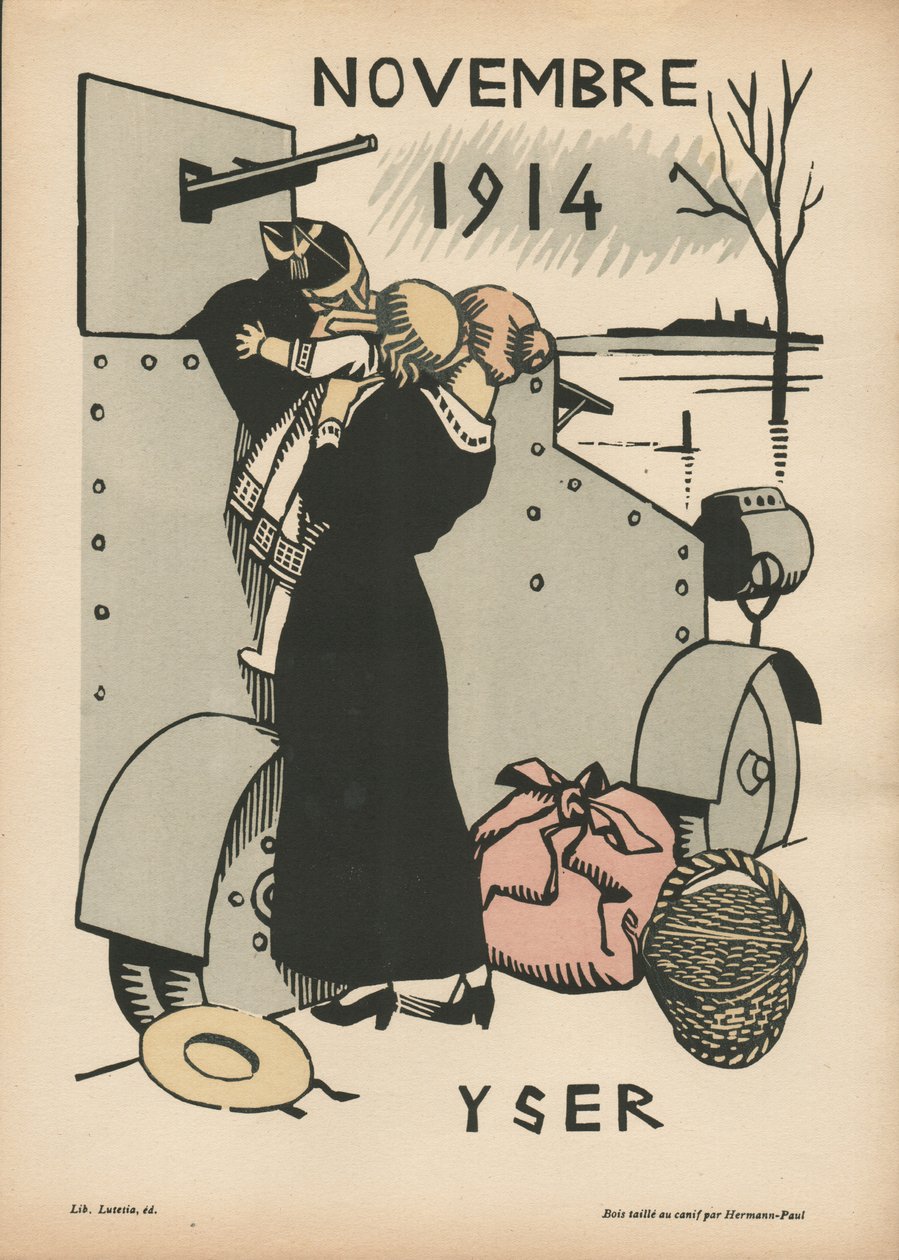 Kalender des Krieges (1. Jahr ? August 1914-Juli 1915) von Rene George Hermann Paul