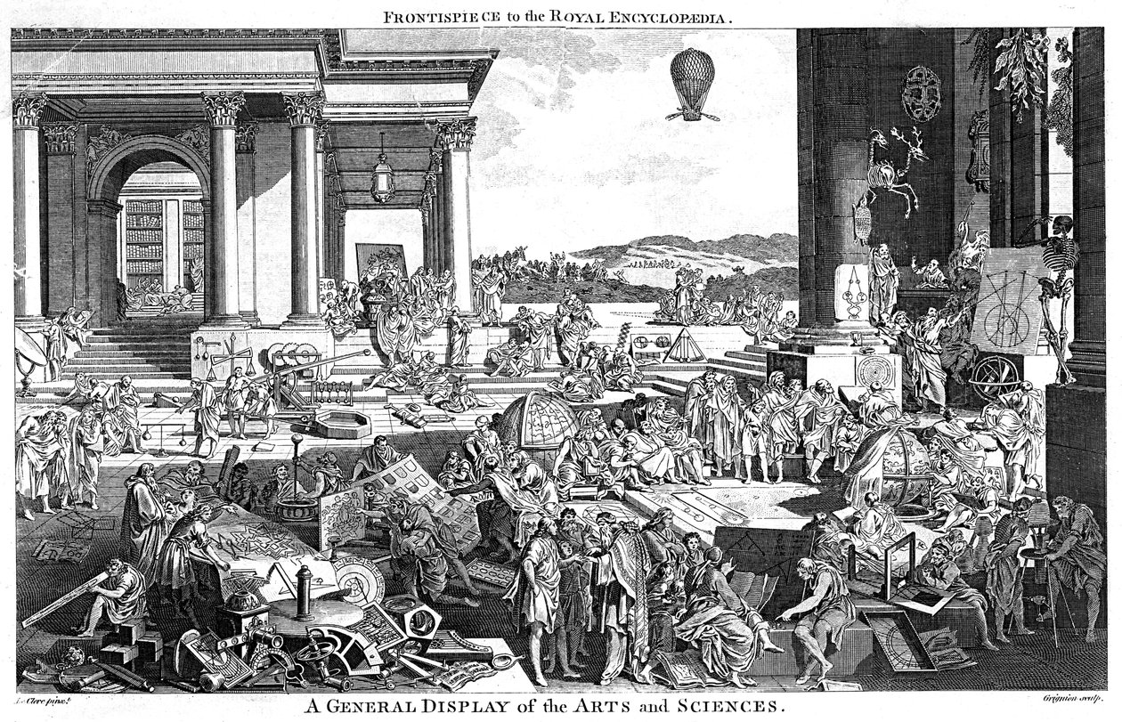 Allgemeine Darstellung der Künste und Wissenschaften von Reynolds Grignion