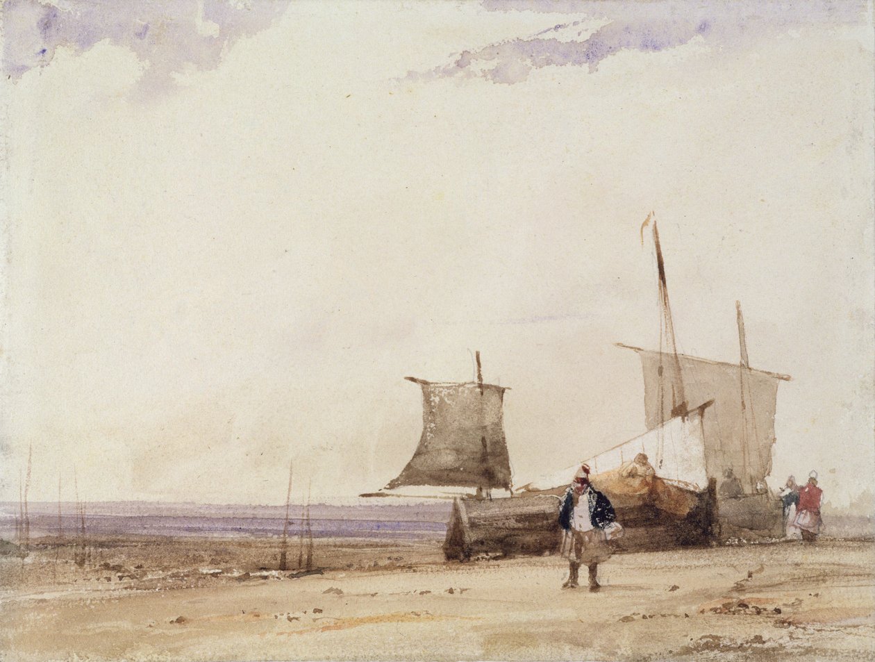 Strandszene von Richard Parkes Bonington